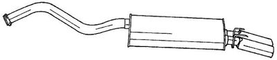 50628 SIGAM Глушитель выхлопных газов конечный