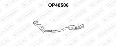 OP40506 VENEPORTE Предглушитель выхлопных газов