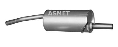10116 ASMET Глушитель выхлопных газов конечный