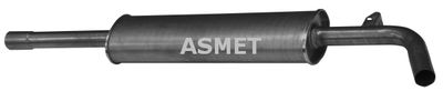 10103 ASMET Средний глушитель выхлопных газов
