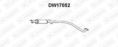 DW17052 VENEPORTE Предглушитель выхлопных газов