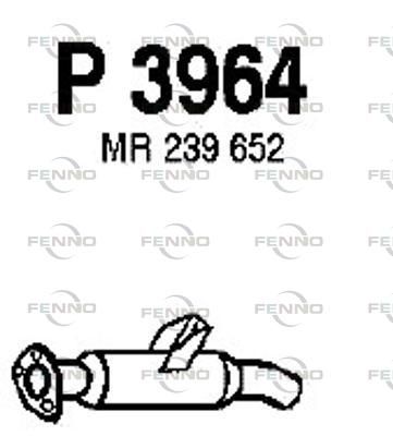 P3964 FENNO Глушитель выхлопных газов конечный