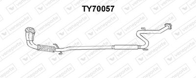 TY70057 VENEPORTE Предглушитель выхлопных газов