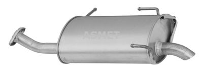 14041 ASMET Глушитель выхлопных газов конечный