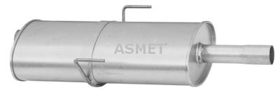 10047 ASMET Средний глушитель выхлопных газов