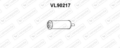 VL90217 VENEPORTE Предглушитель выхлопных газов