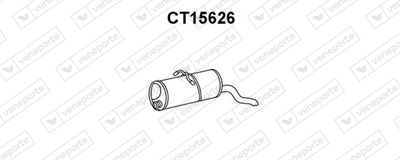 CT15626 VENEPORTE Глушитель выхлопных газов конечный