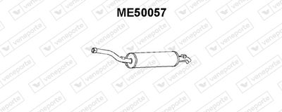 ME50057 VENEPORTE Глушитель выхлопных газов конечный