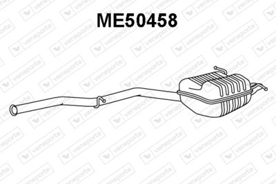 ME50458 VENEPORTE Глушитель выхлопных газов конечный