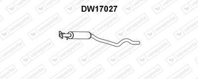 DW17027 VENEPORTE Предглушитель выхлопных газов