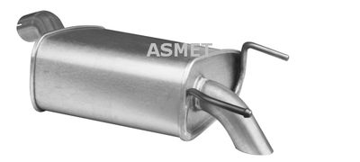 05170 ASMET Глушитель выхлопных газов конечный