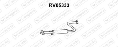 RV05333 VENEPORTE Предглушитель выхлопных газов