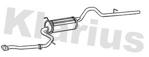 270191 KLARIUS Глушитель выхлопных газов конечный