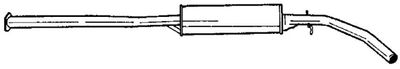 65405 SIGAM Средний глушитель выхлопных газов