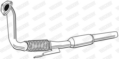 19296 WALKER Предглушитель выхлопных газов