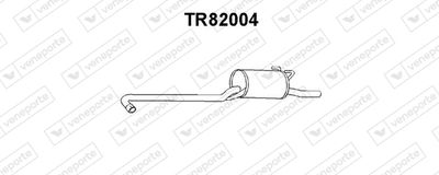 TR82004 VENEPORTE Глушитель выхлопных газов конечный