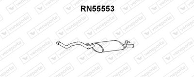 RN55553 VENEPORTE Глушитель выхлопных газов конечный