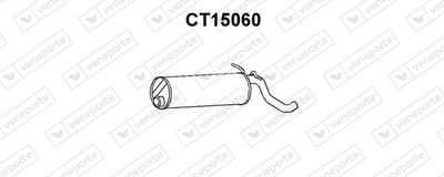 CT15060 VENEPORTE Глушитель выхлопных газов конечный