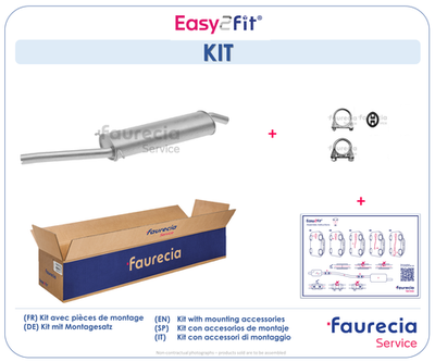 FS25373 Faurecia Предглушитель выхлопных газов