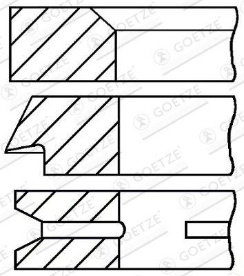 WG1187324 WILMINK GROUP Комплект поршневых колец