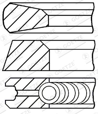 WG1187877 WILMINK GROUP Комплект поршневых колец