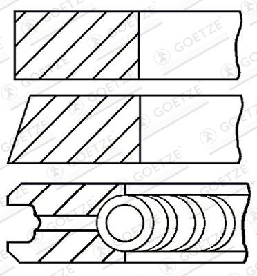 WG1145257 WILMINK GROUP Комплект поршневых колец