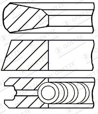 WG1187885 WILMINK GROUP Комплект поршневых колец