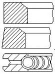 PR29000 FAI AutoParts Комплект поршневых колец