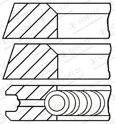 WG1096597 WILMINK GROUP Комплект поршневых колец