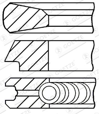 WG1187503 WILMINK GROUP Комплект поршневых колец