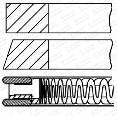 WG2046380 WILMINK GROUP Комплект поршневых колец