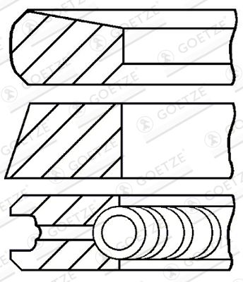 WG1187204 WILMINK GROUP Комплект поршневых колец