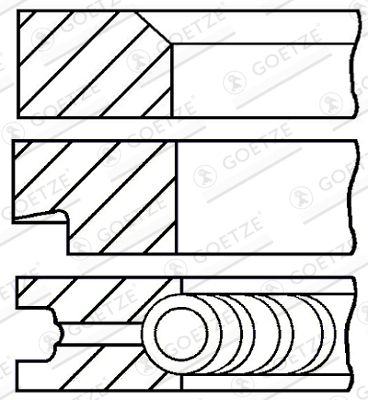 WG1155192 WILMINK GROUP Комплект поршневых колец