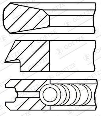 WG1096229 WILMINK GROUP Комплект поршневых колец