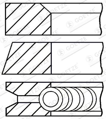 WG1187109 WILMINK GROUP Комплект поршневых колец