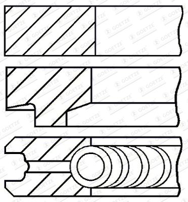 WG1186896 WILMINK GROUP Комплект поршневых колец