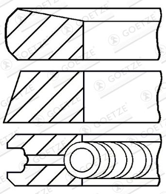 WG1187694 WILMINK GROUP Комплект поршневых колец