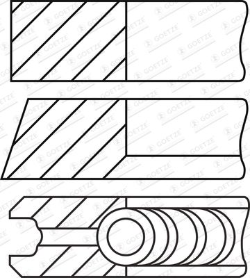 WG2202124 WILMINK GROUP Комплект поршневых колец