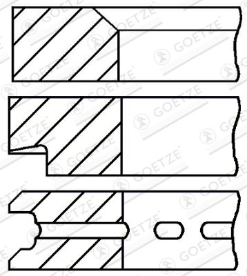 WG1187737 WILMINK GROUP Комплект поршневых колец