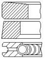 PR38000 FAI AutoParts Комплект поршневых колец