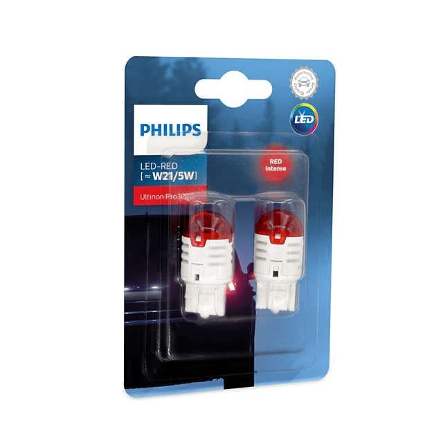 Лампа светодиодная Philips Ultinon Pro3000 W215W Red 12V W0,81,75 (2 шт.) (11066U30RB2) Philips 11066U30RB2