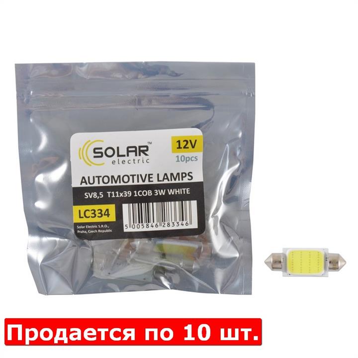 Лампа светодиодная Festoon 39 12V SV8,5 (LC334P) SOLAR LC334_P