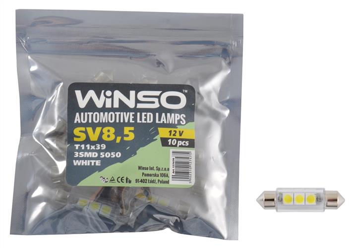 Лампа светодиодная Festoon 39 12V SV8,5 (10 шт.) (127470) Winso 127470
