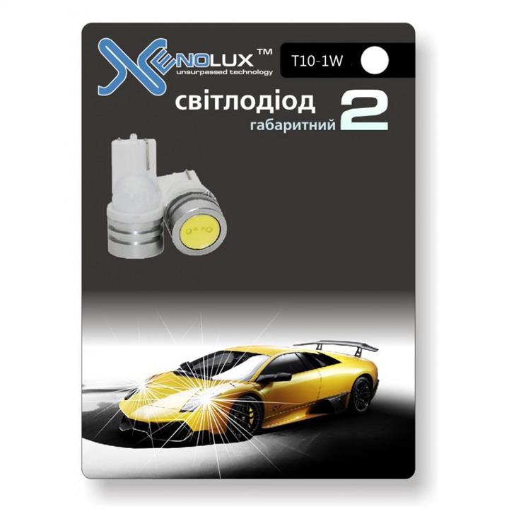 Лампа светодиодная T10 12V W2,1x9,5d (2 шт.) (20040) Xenolux 20040