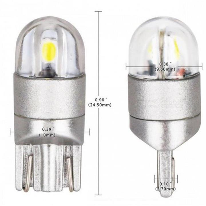 Лампа светодиодная T10 12V W2,1x9,5d (2 шт.) (481) IDial 481