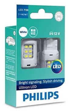 Лампа светодиодная Philips Ultinon LED T20 12V W3x16q (11065ULWX2) Philips 11065ULWX2