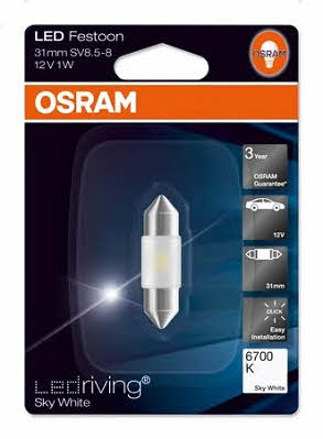 Лампа светодиодная Osram LEDriving SkyWhite Festoon 31 12V SV8,5 (6431SW) Osram 6431SW