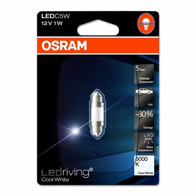 Лампа светодиодная Osram LEDriving CoolWhite Festoon 36 12V SV8,5 (6498CW01B) Osram 6498CW-01B