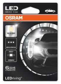Лампа светодиодная Osram LEDriving WarmWhite Festoon 36 12V SV8,5 (6498WW01B) Osram 6498WW-01B