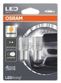 Лампа светодиодная Osram LEDriving Standard PY21W 12V BAU15s (7457YE02B) Osram 7457YE02B